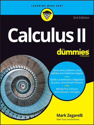 cover image of Calculus II For Dummies